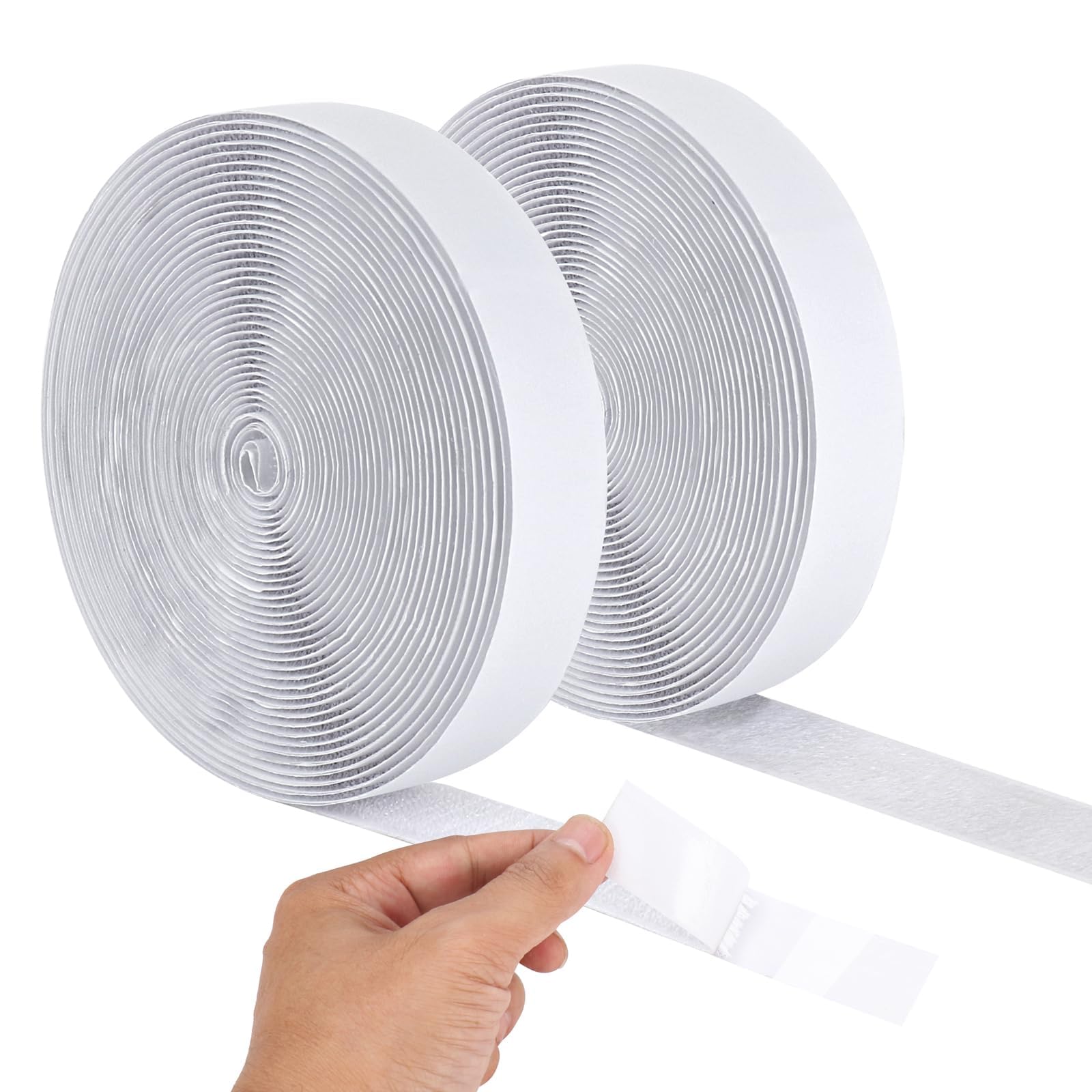 Amazon.co.jp: 面ファスナー 超強力粘着 ベルクロ 両面テープ付き 耐熱